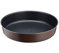 Tefal Success Moule à manqué 24 cm, Revêtement antiadhésif sûr, Aluminium 100% recyclé, Fabriqué en France, Chocolat J1609602