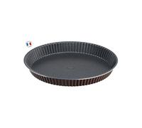 Tefal Perfectbake Lot de 4 Moules A Tartelettes 11cm Aluminium 100% Recyclé J5548102, fabriqué en France