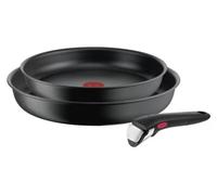 Tefal Set de 2 poêles Ingenio Ultimate L7649253 – 24/28 cm Anti-adhésif Induction Noir