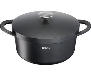Tefal TRATTORIA: Il Topo Aluguss da 28cm con Coperchio in Ghisa