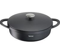 Tefal Trattoria Poêle à servir, 28cm, 4,3l, avec couvercle en fonte, fonte d'aluminium