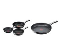 Tefal Unlimited On Set de 3 poêles 20/24/28 cm, Résiste aux rayures, Induction, Revêtement antiadhésif & Unlimited On Poêle à frire 32 cm, Revêtement antiadhésif résistant aux rayures