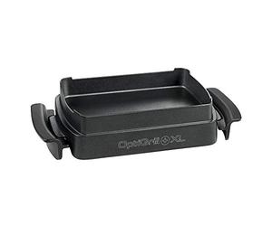 Tefal XA726870 OptiGrill Snacking & Baking Tray XL (Fits OptiGrill XL Only, Non-stick, capacité : 2 litres, passe au lave-vaisselle), noir
