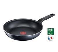 Tefal Poêle à frire XL Force C38504 24 cm – Revêtement antiadhésif, Signal thermique – Noir