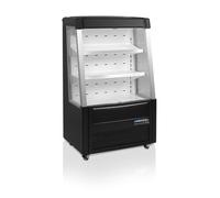 Tefcold Vitrine Murale ODC90 - Couleur Noire et Blanche