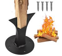 Tefola Fendeur de Bois, fendeur de Bois de Chauffage, Coin de fendeur de Bois, fendeur de Bois de Chauffage Robuste, Petit fendeur de bûches Manuel pour Petit poêle à Bois