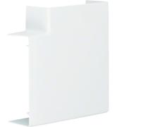 Angle plat variable lifea pour LF/LFF40110 h110mm x p40mm RAL 9016 Pure - HAGER LFF4011059016