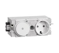 Prise + interrupteur profil C, vws - Combinaison interrupteur / prise dans le mur GS11009016