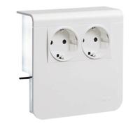 tehalit Tehalit Support d’appareils Std double 20x80mm blanc trafic SL20080900 vws Quantité:1