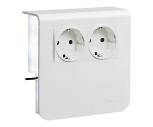 tehalit Tehalit Support d’appareils Std double 20x80mm blanc trafic SL20080900 vws Quantité:1