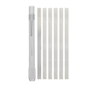 TEHAUX 1 jeu de stylos en pour soudage, crayon de marquage pour acier avec mine en rechargeable, pour fabrication d’acier, soudage et travail du bois de précision