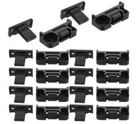 TEHAUX 10 Pcs Connecteurs de Meubles Abs pour Assemblage Rapide, Support de Réparation D'armoire et Connecteur de Comptoir, Quincaillerie pour Cadre de Lit, Installation Facile