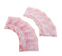 TEHAUX 10 Pcs Notes Autocollantes Créatives Rose Papier Léger Capacité Suffisante pour Bureau et École, Faciles à Utiliser Écriture Lisse