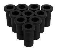 TEHAUX 10 Pièces Bouchon D'irrigation Goutte à Goutte 16mm Pom Noir | Convient aux Tuyaux 16mm, Réduit le Gaspillage D'eau, Garde les Lignes Propres