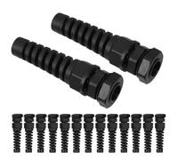 TEHAUX 15 Pièces Presse-étoupe en Nylon Étanche pour Câbles de 3-6,5mm Protection la Traction et Gaine Intégrée pour Panneaux de Contrôle et Systèmes de Chaîne Porte-câbles