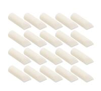 TEHAUX 20 Pièces Pointes de Marqueur Remplaçables en Polyester Compatibles Polyvalentes pour Marqueurs Permanents et Stylos à Peinture, Rechargeables, pour Étiquetage Quotidien et