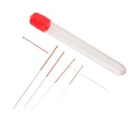 TEHAUX 5 Pièces Aiguille de Nettoyage pour Buse Céramique, Flexible, | Acier Inoxydable, Poignée Courbée Ergonomique, Retire les Résidus, Usage Répété pour Tube et Buse
