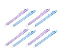 TEHAUX 8 Pièces Stylos à Bille Multicolores Rétractables pour Rentrée Scolaire, Stylos Multifonctions en Plastique, pour Bureaux et Salles de Classe