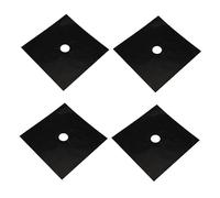 TEHAUX 8pièces Protège-brûleurs De Cuisinière Réutilisables Plaques De Protection Pour Gazinières Tapis De Protection Pour Brûleurs à Gaz