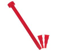 TEHAUX Adaptateur de Cartouche Gaz 3 Pièces Tige 7,5 Cm et Deux Buses en Plastique Abs, Raccord Propane pour Torche de Soudage et Barbecue Extérieur, Pièces de Rechange Fiables