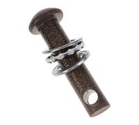 TEHAUX Anneau de Hamac en Acier Ferreux Brun, Kit Suspendre Silencieux | Chaînes et Cordes, Chaise Suspendue et Balancelle, Installation Simple sur Support, Usage Jardin