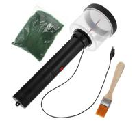 TEHAUX Applicateur Portable Statique pour Gazon Pulvérisation Verticale, Plastique Compact et Batterie 2 X AA, pour Modélisation et Décor de Table à Sable