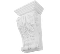 TEHAUX Applique décorative pour porte en PU blanc, moulure décorative murale légère, pour décoration de salon