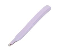 TEHAUX Arrache-agrafes de Stylo Compact, Plastique, Magnétique | Outil Portable de Retrait, pour Papier et Cartons, Bureau ou Classe, Violet, 6 Pouces