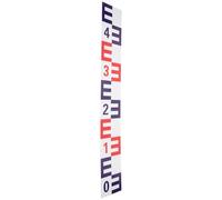 TEHAUX Autocollant Indicateur de Niveau D'eau en Pvc Léger et Clair, Outil Autocollant de Mesure pour Jardin Impression Nette et Résistance à L'humidité