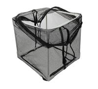 TEHAUX Barrière pour Pompe de Bassin en Plastique, Maille Noire | Installation sans Outil, Débit D’eau Renforcé, Entretien Réduit, pour Bassins Extérieurs et Jardins Aquatiques