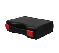 TEHAUX Boîte à Outils Compacte en Plastique Résistante aux Chocs avec Poignée Confortable, Facile à Transporter pour Entretien Automobile et Bricolage