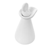 TEHAUX Bouteille en Céramique Vintage 70ml pour Huiles Essentielles et Huile de Barbe, Pot Décoratif Stable Technologie de Scellement Avancée, pour Spa et Espace Beauté