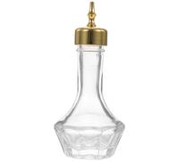 TEHAUX Bouteille en Verre Amer Vintage 30ml Bouchon Amovible, Distributeur Portable pour Japonais, Design Élégant et Fonctionnel