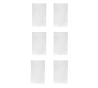 TEHAUX Chaussettes Filtrantes Lot de 6 Pièces en Nylon Blanc pour Piscine Filtre Élastique Collectent Débris pour Skimmer Adaptées la Plupart des Pompes de Piscine, pour Camping