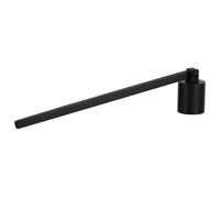 TEHAUX Extincteur à Bougie Noir en Acier Inoxydable à Capot Droit | Section Mobile, Prise Ergonomique, Accessoire de Table pour Usage Décoratif