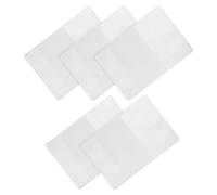 TEHAUX Housse de Protection pour Passeport en PVC Imperméable, 5 Pièces Grandes et Petites Compartiments, pour Voyage et Organisation des Documents
