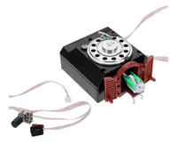 TEHAUX Kit de Mécanisme D'horloge à Coucou, Mécanisme D'horlogerie en Plastique Noir, Oiseau Coucou, Vintage Classique Rétro, Annonce L'heure, pour Horloge Murale