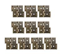 TEHAUX Lot De 10 Charnières à Double Effet En Fer Vert Pour Portail Et Meuble 1,85 Pouces Charnières À Ressort Pliantes Pour Armoire Et Construction