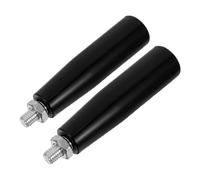 TEHAUX Lot de 2 Poignées Rotatives M10x100mm en Bakélite et Fer avec Écrous, Manivelle Pivotante pour Fraiseuse et Cric, Usage en Atelier avec Fixation Sécurisée et Réglage Précis