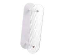 TEHAUX Organisateur de Cintres Mural en Cop Blanc pour Rangement Facile et Espace Propre, pour Tous Types de Murs Lisses sauf Murs en Chaux ou Papier Peint