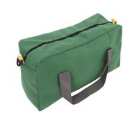 TEHAUX Paquet à Outils de Rangement en Toile Vert Grosse Capacité Poignée Confortable pour Travaux de Menuiserie et Déplacement