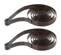 TEHAUX Pièces Mécaniques en Acier pour Réveil Mécanique Vintage, Ressorts Métalliques 2pcs pour Réparation D'horloges, Accessoires Adaptés aux Projets DIY Horlogers