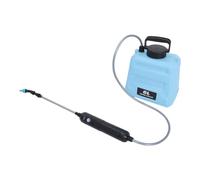 TEHAUX Pulvérisateur Électrique Portable et Lance Télescopique en Plastique 1,6 Gallon avec Moteur sans Balais, 3 Buses pour Jardin Potager et Plantes D'intérieur