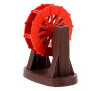 TEHAUX Roue à Eau Décorative pour Création D'ambiance Joyeuse pour Fontaine D'intérieur en Plastique Modèle Réaliste et Élégant, Accessoire de Paysage la Maison