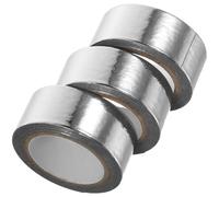 TEHAUX Ruban Adhésif Décoratif en Papier Washi Argenté Dorure, 3 Rouleaux pour Scrapbooking et Décoration Créative Sûre et Élégante