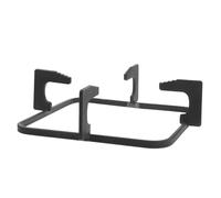 TEHAUX Support de Poêle Résistant Haute Température en Fonte Noire pour Cuisinière à Gaz Surface Antidérapante Accessoire Pratique Cuisine Quotidienne