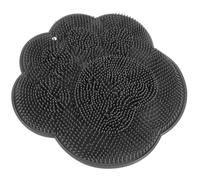 TEHAUX Tapis Silicone Antidérapant Ventouses pour Exfoliation et Massage du Dos, Résistant à L'usure, pour Salle de Bain