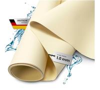 TeichVision - Film de bassin en PVC premium beige-sable - Épaisseur 1 mm - 18 m x 15 m/Film en PVC beige adapté pour les bassins, les biotopes, les piscines naturelles