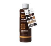 Teinte à Bois Furniture Clinic (Frêne blanc) - Séchage Rapide, Haute Concentration, Application Facile pour les Bois Intérieurs & Extérieurs - Base d’Eau - 250ml