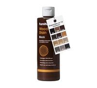 Teinte à Bois Furniture Clinic (Noir) - Séchage Rapide, Haute Concentration, Application Facile pour les Bois Intérieurs & Extérieurs - Base d’Eau - 500ml